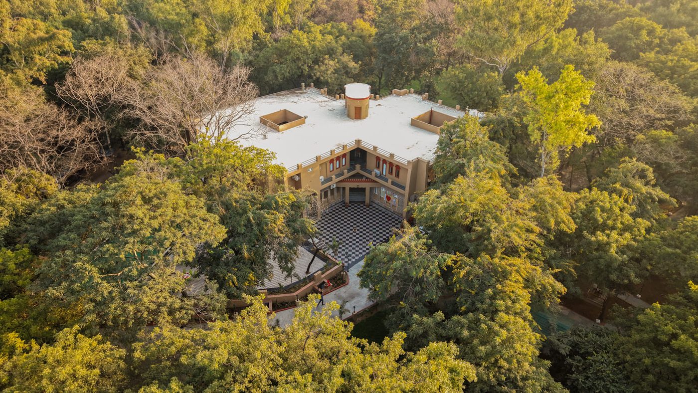 Aerial view – Estherea Bagh Resort Ranthambore